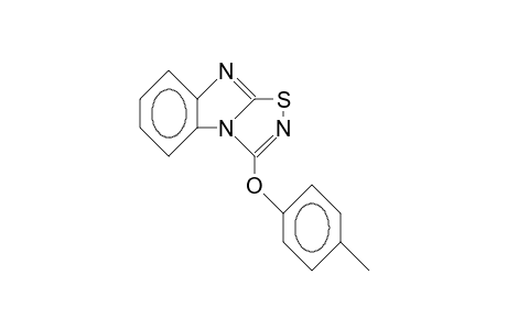 3-(PARA-METHYLPHENOXY)-BENZIMIDAZOL-[1,2-D]-[1,2,4]-THIADIAZOLIN