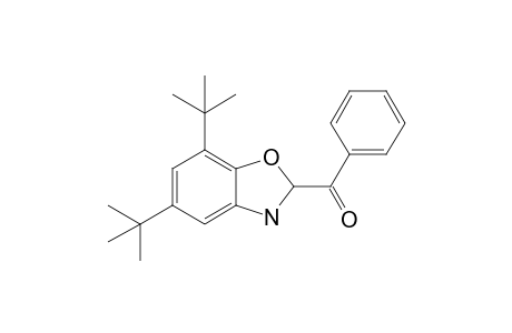 2-Benzoyl-5,7-di-tert-butyl-2,3-dihydrobenzoxazole