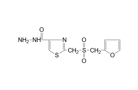 2-[(furfurylsulfonyl)methyl]-4-thiazolecarboxylic acid, hydrazide