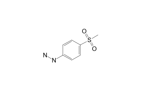 [p-(methylsulfonyl)phenyl]hydrazine