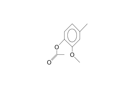 3-Methoxy-4-acetoxy-toluene