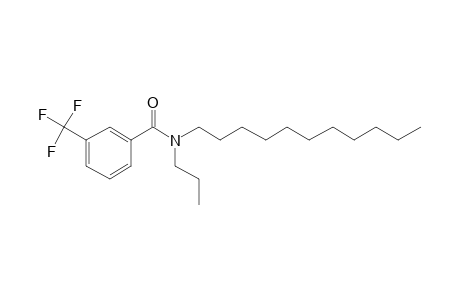 Benzamide, 3-trifluoromethyl-N-propyl-N-undecyl-