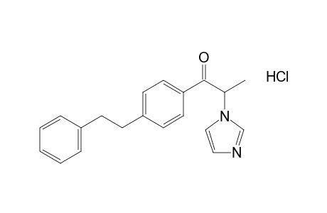 2-(imidazol-1-yl)-4'-phenethylpropiophenone, monohydrochloride