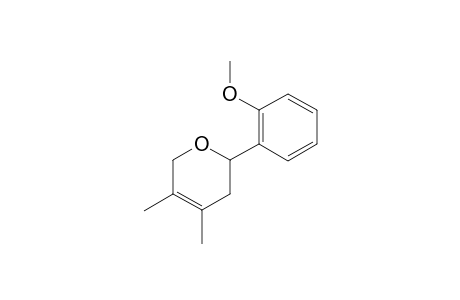 2-(2-Methoxyphenyl)-4,5-dimethyl-3,6-dihydro-2H-pyran