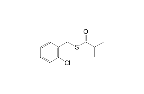 2-Chlorobenzenemethanethiol, S-(2-methylpropionyl)-