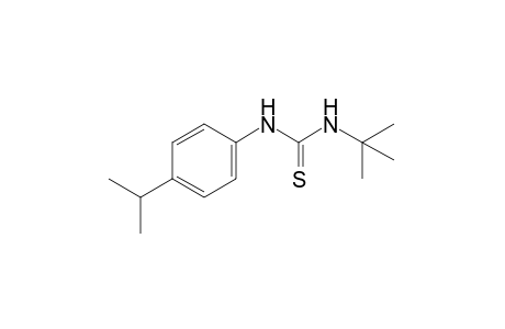 1-Tert-butyl-3-(p-cumenyl)-2-thiourea