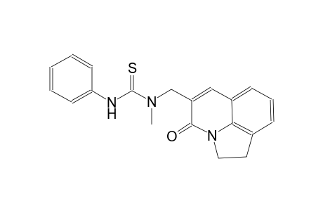 thiourea, N-[(1,2-dihydro-4-oxo-4H-pyrrolo[3,2,1-ij]quinolin-5-yl)methyl]-N-methyl-N'-phenyl-