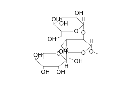 METHYL 2-O-(BETA-D-GLUCOPYRANOSYL)-3-O-(ALPHA-L-RHAMNOPYRANOSYL)-BETA-D-GALACTOPYRANOSIDE