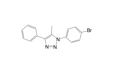 1-(4-Bromophenyl)-5-methyl-4-phenyl-1H-1,2,3-triazole