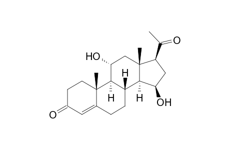 11alpha,15beta-dihydroxy-4-pregnene-3,20-dione