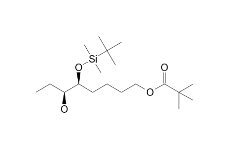 (6S)-(+)-hydroxy-(5S)-(tert-butyldimethylsilyloxy)octyl pivalate