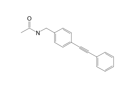 N-[4'-(2"-Phenylethynyl)benzyl]-acetamide