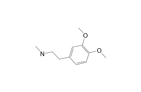 3,4-dimethoxy-N-methylphenethylamine
