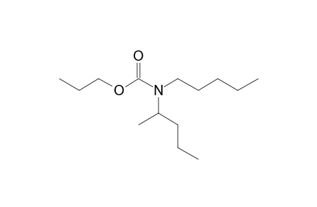 Carbonic acid, monoamide, N-(2-pentyl)-N-pentyl-, propyl ester