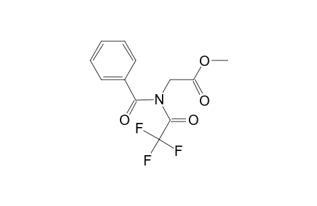 Methyl hippurate, N-trifluoroacetyl-