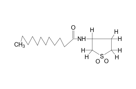 N-(tetrahydro-3-thienyl)dodecanamide, S,S-dioxide