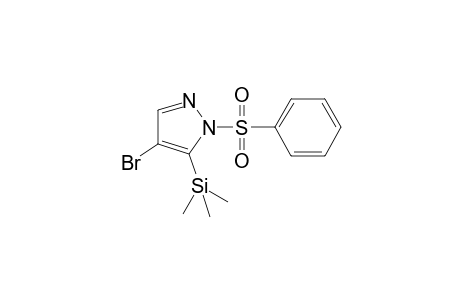 (4-bromo-2-phenylsulfonylpyrazol-3-yl)-trimethylsilane