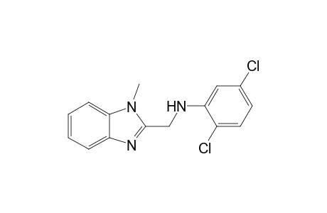 N-(2,5-dichlorophenyl)-N-[(1-methyl-1H-benzimidazol-2-yl)methyl]amine