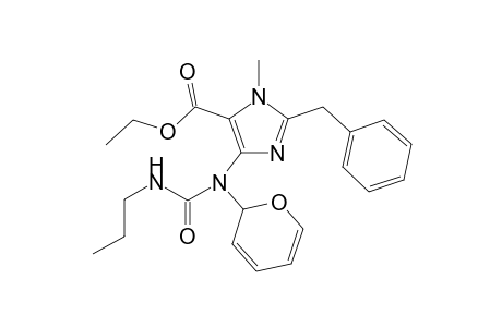 N1-[2-Benzyl-1-methyl-5-ethoxycarbonyl)imidazol-4-yl]-N2-propyl-N1-pyranylurea