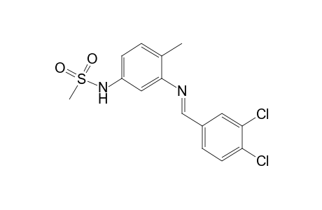 3'-[(3,4-dichlorobenzylidene)amino]methanesulfono-p-toluidide