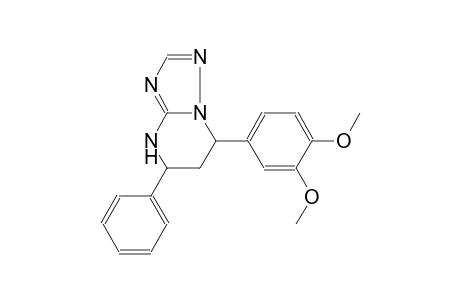 7-(3,4-dimethoxyphenyl)-5-phenyl-4,5,6,7-tetrahydro[1,2,4]triazolo[1,5-a]pyrimidine