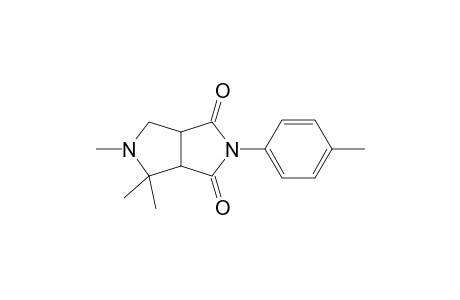 Pyrrolo[3,4-c]pyrrole-1,3(2H,3aH)-dione, tetrahydro-4,4,5-trimethyl-2-(4-methylphenyl)-, cis-