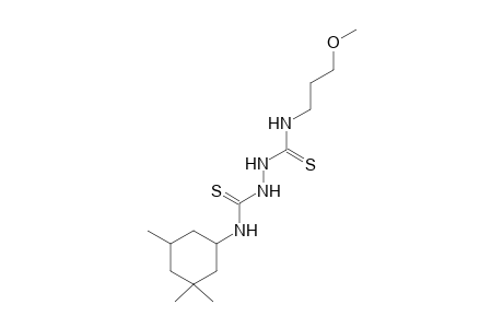 2,5-dithio-1-(3-methoxypropyl)-6-(3,3,5-trimethylcyclohexyl)biurea