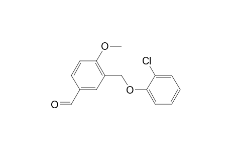 Benzaldehyde, 3-[(2-chlorophenoxy)methyl]-4-methoxy-