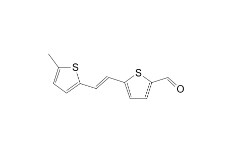 5-[(E)-2-(5-methyl-2-thienyl)vinyl]thiophene-2-carbaldehyde