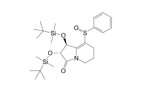 (1S,2R)-1,2-Bis(tert-butyldimethylsilyloxy)-8-(phenylsulfinyl)-1,2,6,7-tetrahydroindolizin-3(5H)-one isomer