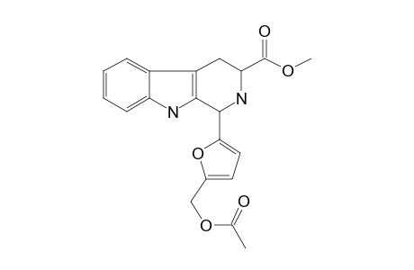 1,2,3,4-Tetrahydroacetylflazin, methyl(ester)