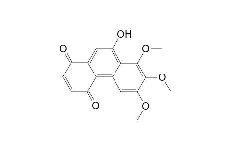 9-hydroxy-6,7,8-trimethoxy-1,4-phenanthrenequinone