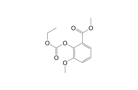 Salicylic acid, 3-methoxy-, o-ethoxycarbonyl-, methyl ester