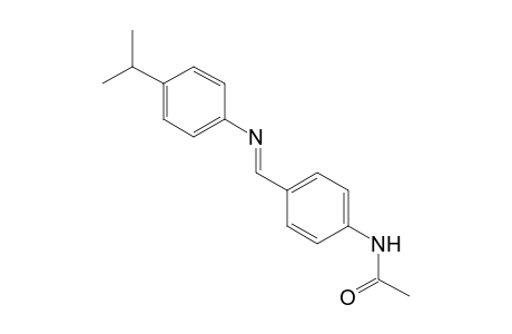 4'-[N-(p-cumenyl)formimidoyl]acetanilide