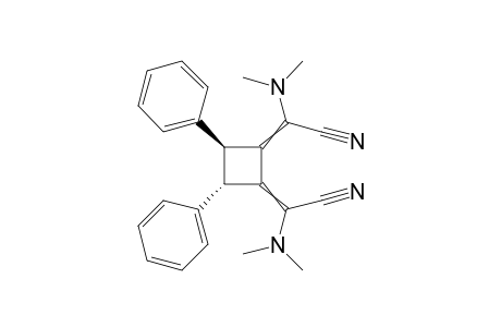 2-[(3S,4S)-2-[Cyano(dimethylamino)methylene]-3,4-diphenyl-cyclobutylidene]-2-(dimethylamino)acetonitrile