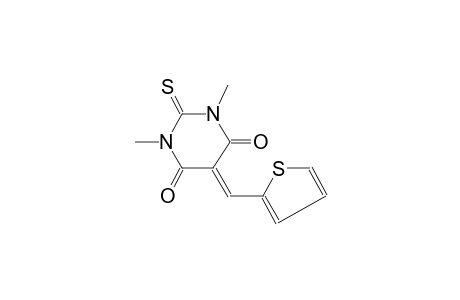 1,3-dimethyl-5-(2-thienylmethylene)-2-thioxodihydro-4,6(1H,5H)-pyrimidinedione