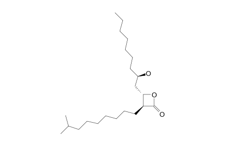 (3S,4S)-3-(8-methylnonyl)-4-[(2R)-2-oxidanylnonyl]oxetan-2-one