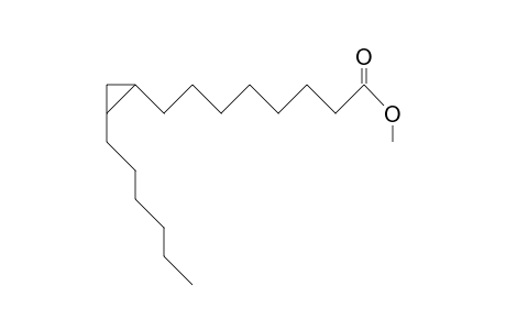 Cyclopropaneoctanoic acid, 2-hexyl-, methyl ester