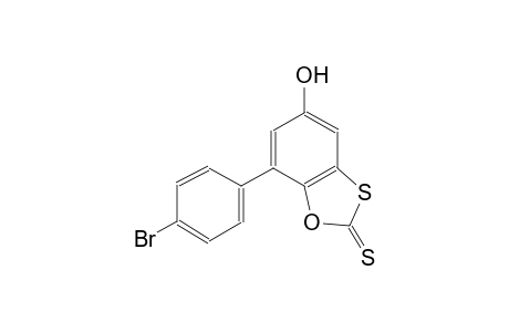 7-(4-Bromophenyl)-5-hydroxy-1,3-benzoxathiole-2-thione