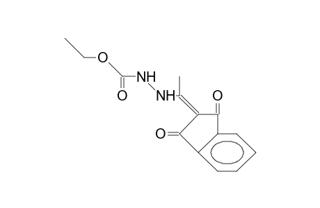 2-Acetyl-1,3-indandion-ethylcarbazate