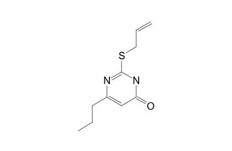 2-(allylthio)-6-propyl-4(3H)-pyrimidinone