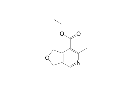 1,3-dihydro-6-methylfuro[3,4-c]pyridine-7-carboxylic acid, ethyl ester