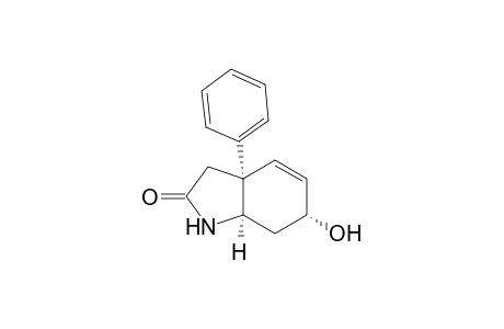 (3aS,6R,7aR)-6-hydroxy-3a-phenyl-3,6,7,7a-tetrahydro-1H-indol-2-one