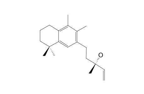 1,1,5,6-TETRAMETHYL-4-[3-HYDROXY-3-METHYL-PENT-(4)-ENYL]-TETRALIN