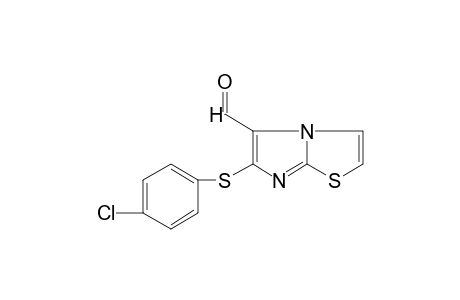 6-[(p-CHLOROPHENYL)THIO]IMIDAZO[2,1-b]THIAZOLE-5-CARBOXALDEHYDE