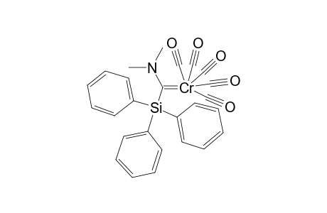 Pentacarbonyl[dimethylamino(triphenylsilyl)carbene]chromium(0)