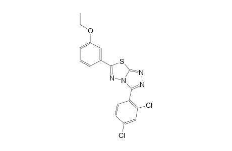 3-(2,4-dichlorophenyl)-6-(3-ethoxyphenyl)[1,2,4]triazolo[3,4-b][1,3,4]thiadiazole