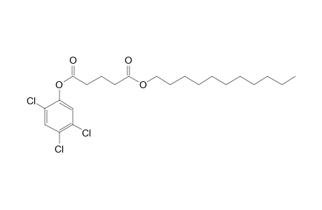 Glutaric acid, 2,4,5-trichlorophenyl undecyl ester