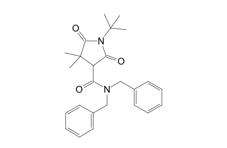 1-TERT.-BUTYL-4,4-DIMETHYL-2,5-DIOXOPYRROLIDINE-3-CARBOXYLIC-ACID-DIBENZYLAMIDE