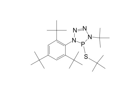 4-TERT.-BUTYL-5-(TERT.-BUTYLTHIO)-4,5-DIHYDRO-1-(2,4,6-TRI-TERT.-BUTYLPHENYL)-1H-TETRAZAPHOSPHOL